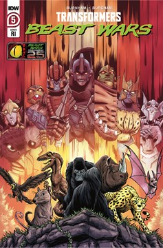 Transformers Beast Wars #6 Cover C 10 Copy Nick Roche Incentive