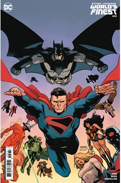 Batman Superman Worlds Finest #24 Cover C 1 for 25 Incentive Mahmud Asrar Card Stock Variant