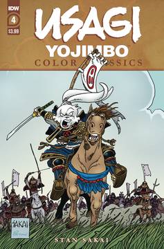 Usagi Yojimbo Color Classics #4 Cover A Sakai