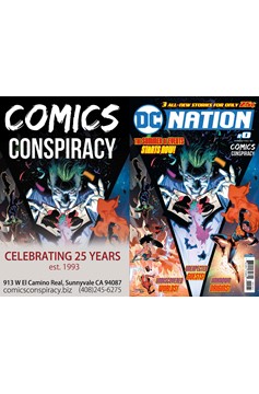 DC Nation #0 Comics Conspiracy Custom Cover