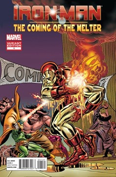 Iron Man Coming of Melter #1 Kane Variant