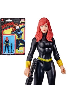 Marvel Legends Retro 375 Collection Black Widow 3 3/4-Inch Action Figure