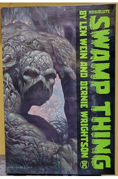 Absolute Swamp Thing By Len Wein & Bernie Wrightson Hardcover – Signed By Jose Villarubia