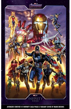 Avengers Forever #14 Brooks Infinity Saga Phase 3 Variant (2021)