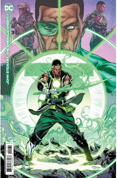 John Stewart The Emerald Knight #1 (One Shot) Cover C 1 for 25 Incentive Caanan White Card Stock Variant