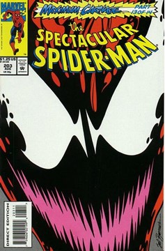 The Spectacular Spider-Man #203 [Direct Edition]