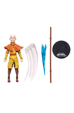 Avatar Last Airbender 7 Inch Aang Avatar State Action Figure Case