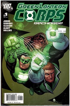 Green Lantern Corps: Recharge #1-5 And Green Lantern Corps #1-19 Comic Pack