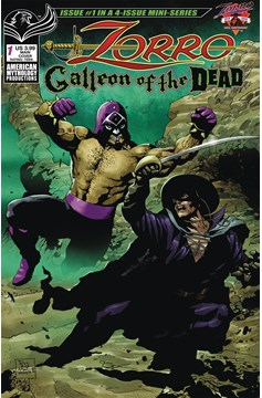 Zorro Galleon of Dead #1 Cover A Martinez