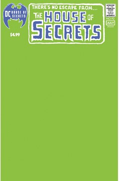 House of Secrets #92 Facsimile Edition Cover C Blank Variant (2024)