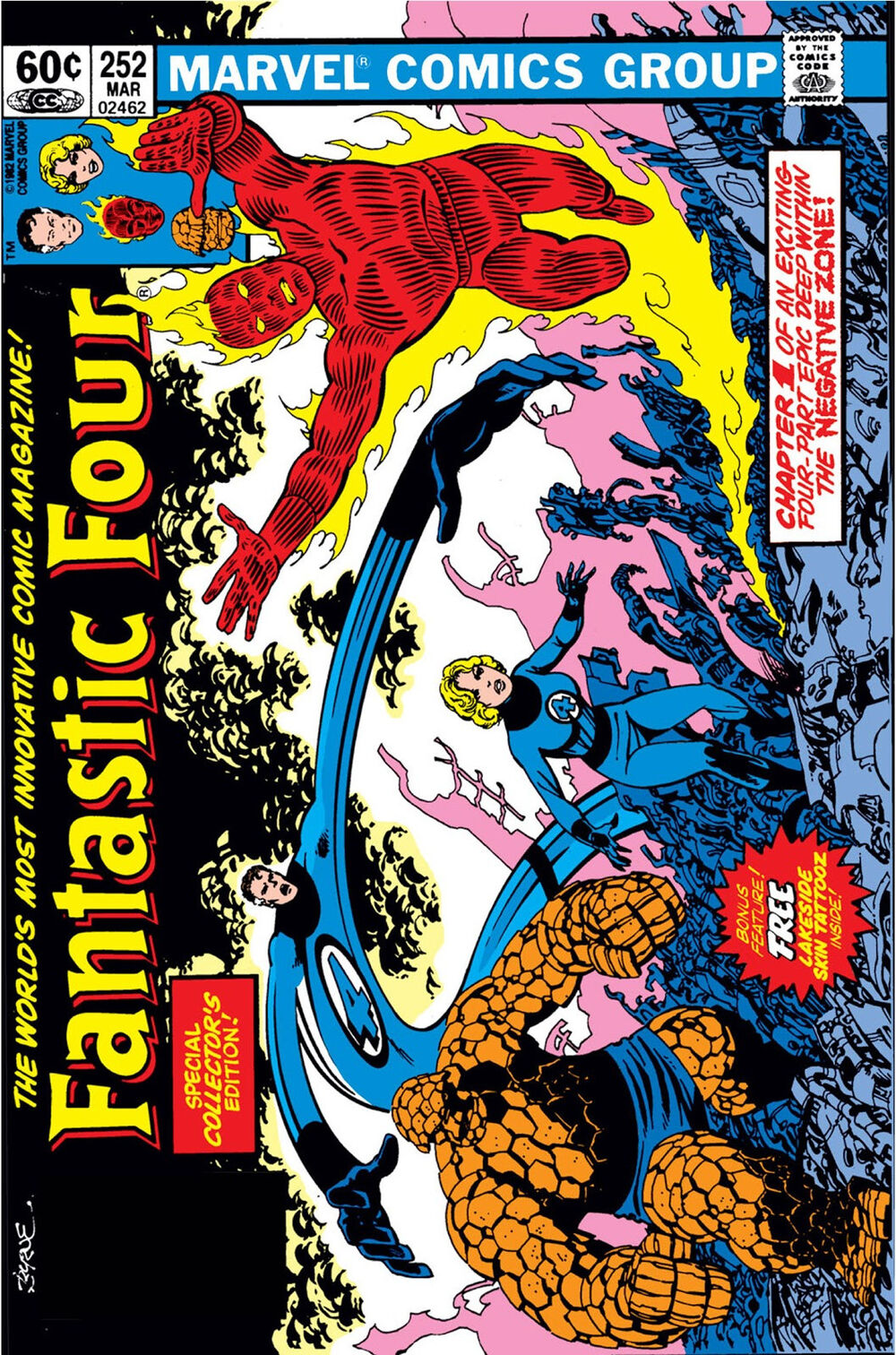 Fantastic Four Volume 1 #252 (Newsstand Edition)