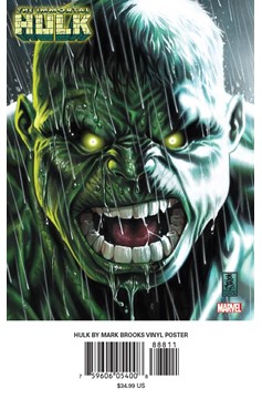Hulk by Brooks Vinyl Poster
