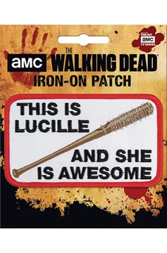 Walking Dead This Is Lucille Iron-On Patch