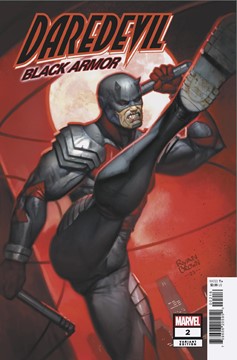 Daredevil: Black Armor #2 Ryan Brown Variant 1 for 25 Incentive