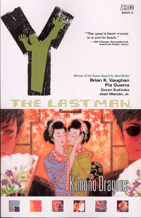 Y The Last Man Graphic Novel Volume 8 Kimono Dragons