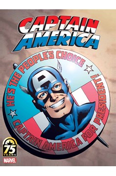 Captain America 75th Anniversary Magazine #1 Byrne Cover