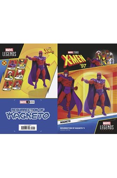 Resurrection of Magneto #3 X-Men 97 Magneto Action Figure Variant (Fall of the House of X)
