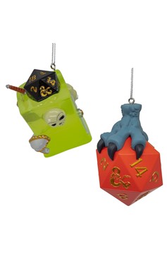 Dungeons & Dragons Ornament (Dice/Gelatinous Cube)