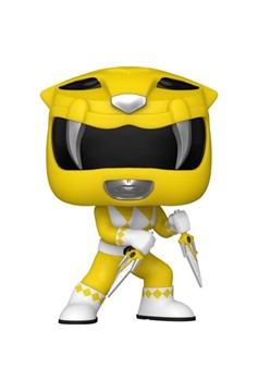 Pop TV Mighty Morphin' Power Rangers 30th Yellow Ranger Vinyl Figure