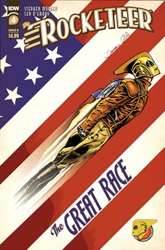 Rocketeer The Great Race #4 Cover B Mooney