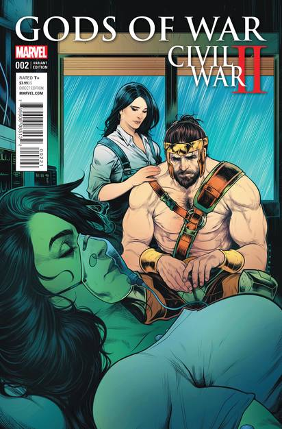 Civil War II Gods of War #2 Torque Variant