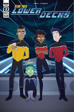 Star Trek Lower Decks #3 Cover B Cook