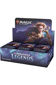 Magic the Gathering TCG Commander Legends Draft Booster Display (24)