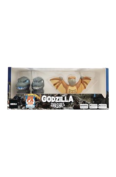 San Diego ComicCon 2021 Godzilla Smashies Px Stress Doll 3 Piece Set