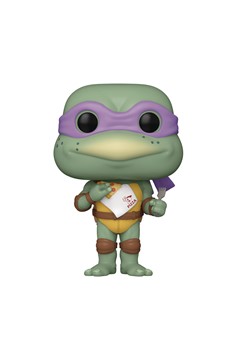 Pop Movies Teenage Mutant Ninja Turtles Donatello With Napkin Vinyl Figure