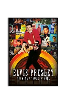 Elvis - King of Rock Magnet