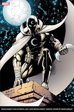 Moon Knight #24 Mark Bagley Ultimate Last Look Variant (2021)