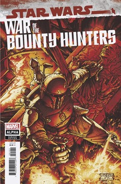 Star Wars War Bounty Hunters Alpha #1 McNiven Crimson Variant