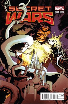 Secret Wars #7 1 for 25 Incentive Paul Gulacy