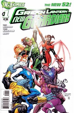 Green Lantern New Guardians #1 (2011)