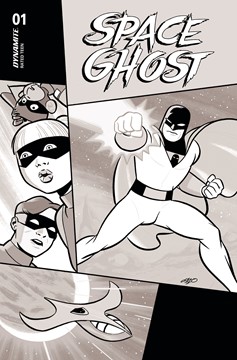 Space Ghost #1 Cover N 20 Copy Incentive Cho Line Art
