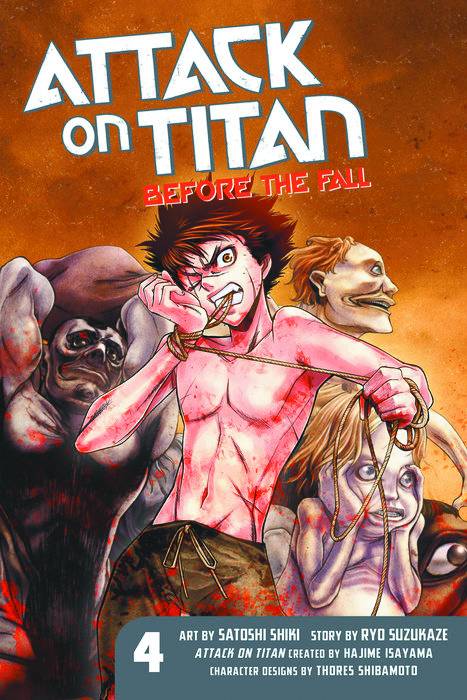 Attack On Titan Before the Fall Manga Volume 4