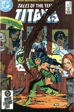 Tales of The Teen Titans #52 April, 1985.