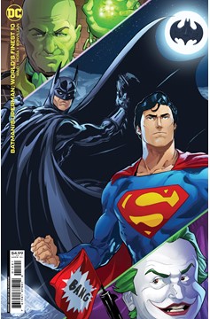 Batman Superman Worlds Finest #10 Cover B Dan Schoening Card Stock Variant