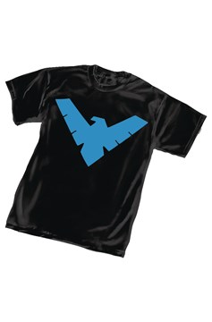 Animated Nightwing Symbol T-Shirt Large