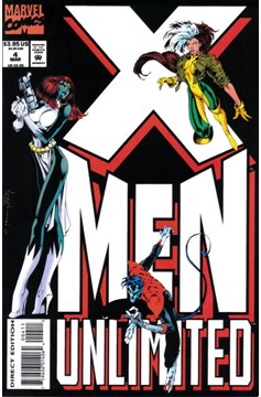 X-Men Unlimited #4 [Direct Edition]-Very Fine (7.5 – 9) [Mystique's Children Revealed!]