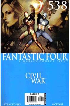 Fantastic Four #538 [Direct Edition]-Fine (5.5 – 7)