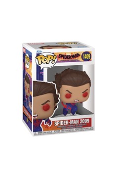 Spider-Man: Across The Spider-Verse Spider-Man 2099 Unmasked Funko Pop! Vinyl Figure #1409