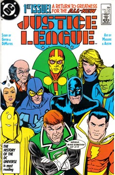 Justice League (1987) #1  (1St Maxwell Lord)