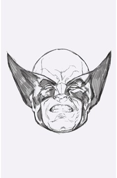 Weapon X-Men #1 Mark Brooks Headshot Virgin Sketch Variant 1 for 50 Incentive