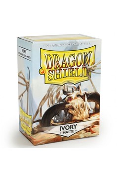 Dragon Shield Sleeves: Matte Ivory (Box of 100)