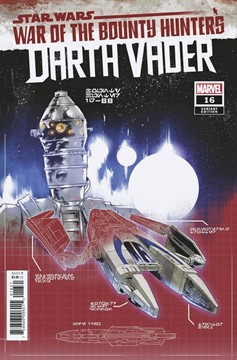 Star Wars: Darth Vader #16 Villanelli Blueprint Variant War of the Bounty Hunters (2020)
