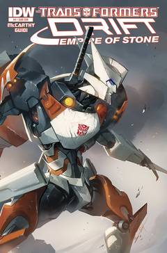 Transformers Drift Empire of Stone #4 Subscription Variant