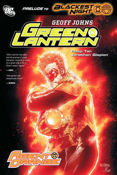 Green Lantern Agent Orange Graphic Novel