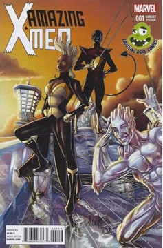 Amazing X-Men #1 [Salvador Larroca Variant Laughing Ogre Comics Exclusive] - Nm- 9.2