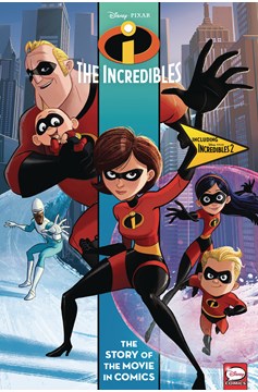 Disney Pixar Incredibles Story Movies Comics Hardcover